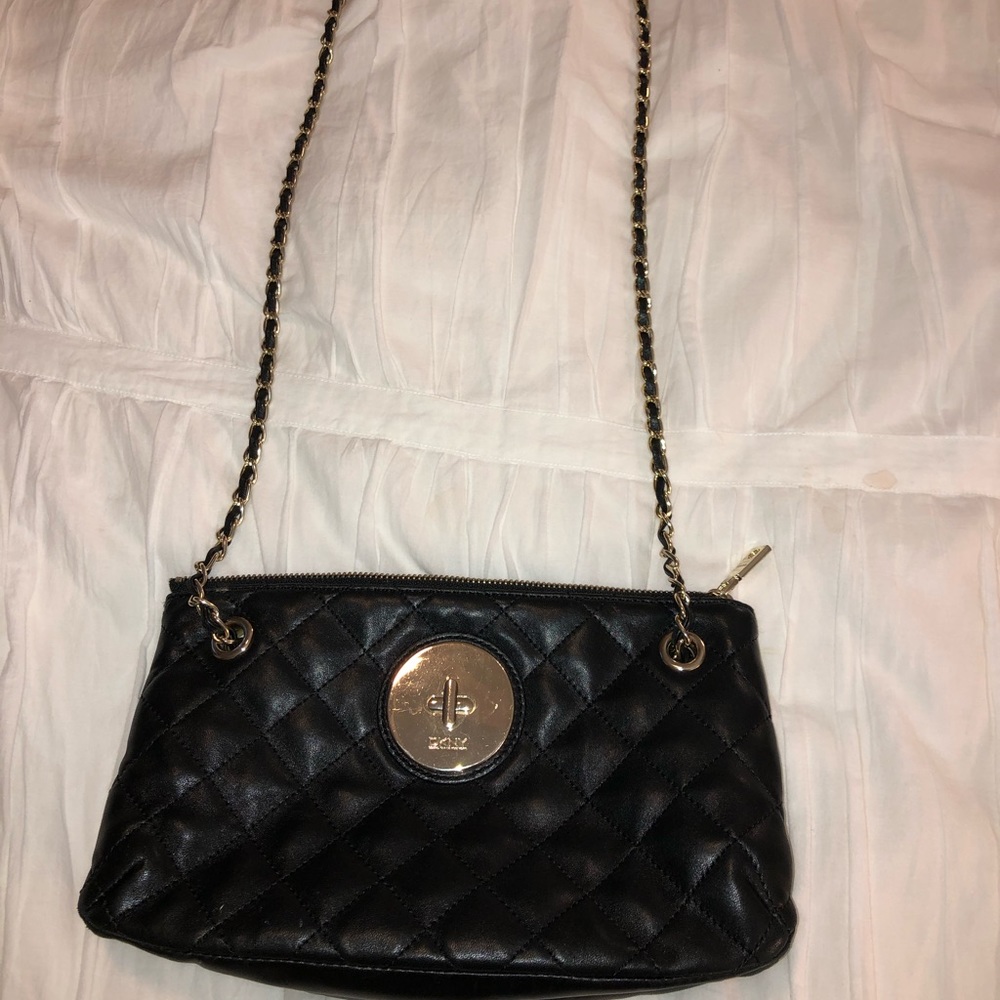 DKNY leather purse